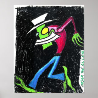 Adam Alien Poster