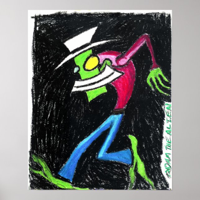 Adam Alien Poster (Framsidan)