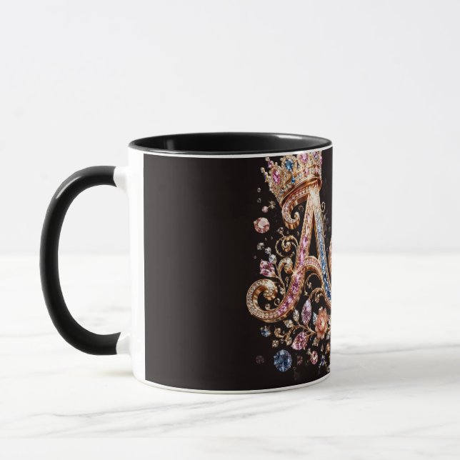 Adam Crown anpassad kaffemugg (Vänster)