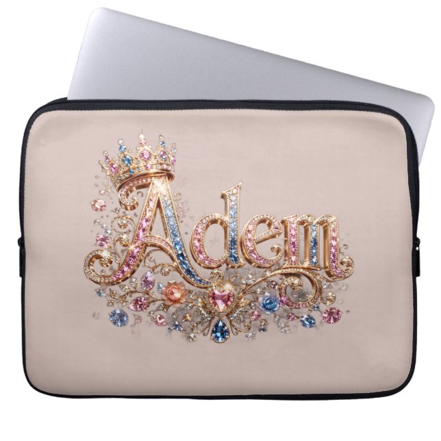 Adam Crown Design Laptop Fodral (Framsidan)