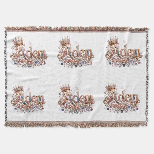 Adam Crown Mysig Kastyngelmadrass Filt (Framsidan)