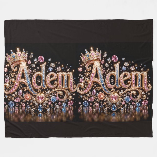 Adam Crown Mysig Kastytafilt Fleecefilt (Framsidan (Horisontell))