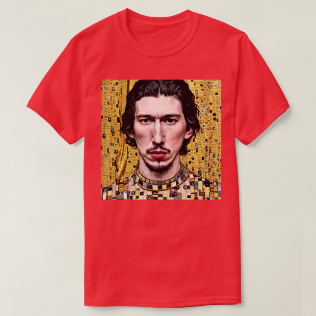 Adam Driver 6 T Shirt (Design framsida)