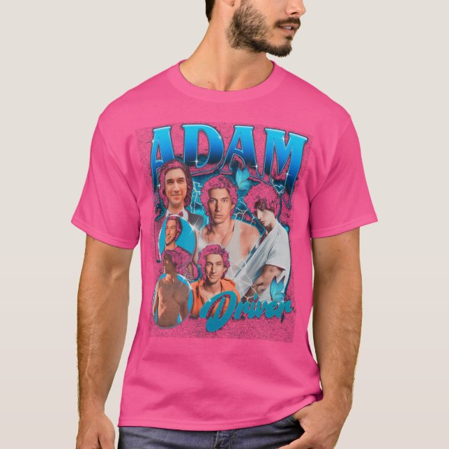 Adam Driver Retro Bootleg T Shirt (Framsida)