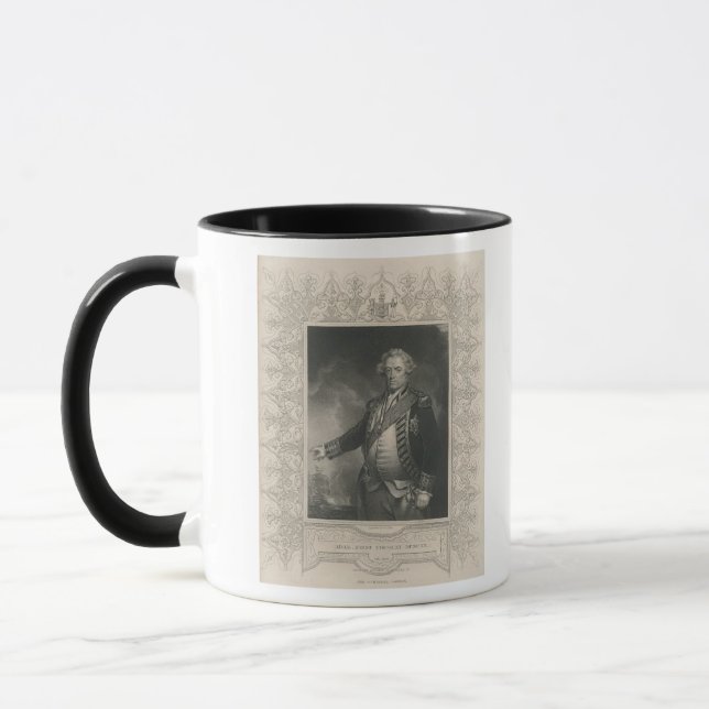 Adam Duncan, 1st Viscount Duncan av Camperdown Mugg (Vänster)