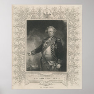 Adam Duncan, 1st Viscount Duncan av Camperdown Poster