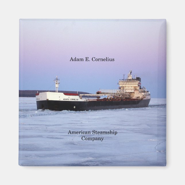 Adam E. Cornelius magnet (Framsidan)