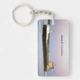 Adam E. Cornelius rectangle acrylic nyckelring