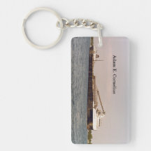 Adam E. Cornelius Rectangle nyckelring