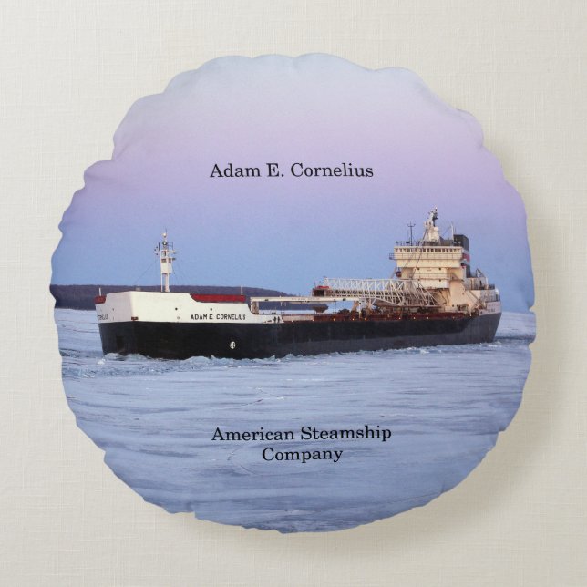 Adam E. Cornelius runda Rund Kudde (Framsidan)