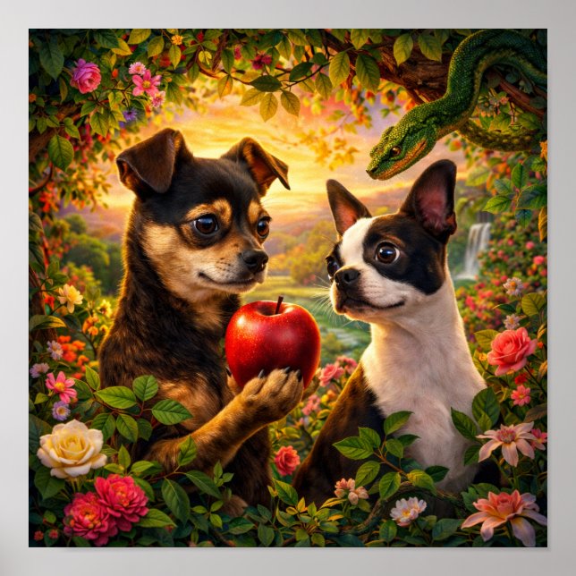 "Adam & Eve" Poster (Framsidan)