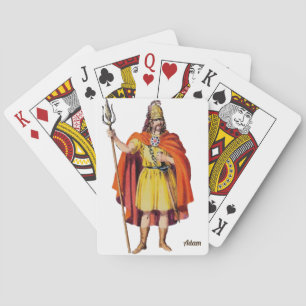 ADAM ~ Forntida Britten KOSTYM ~ f.Kr. 54 ~ Casinokort