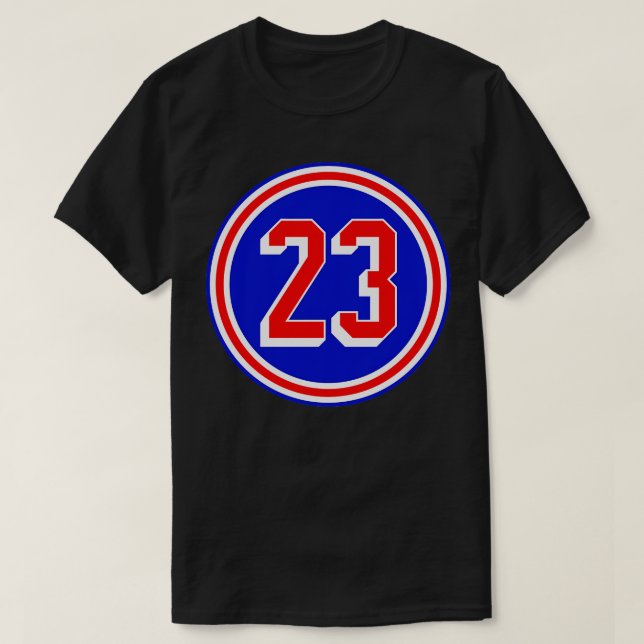 Adam Fox nummer 23 Jersey New York Skogsväktares I T Shirt (Design framsida)