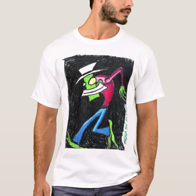 Adam främlingen tee shirt (Framsida)