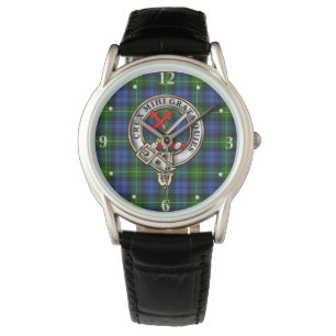 Adam Klan Badge & Tartan Armbandsur