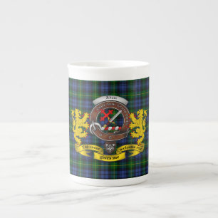 Adam Klan Badge & Tartan Jumbo Mugg Benporslin Mugg