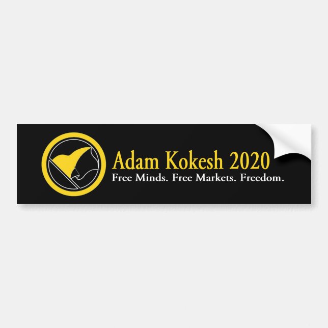 Adam Kokesh bildekal 2020 (Framsidan)