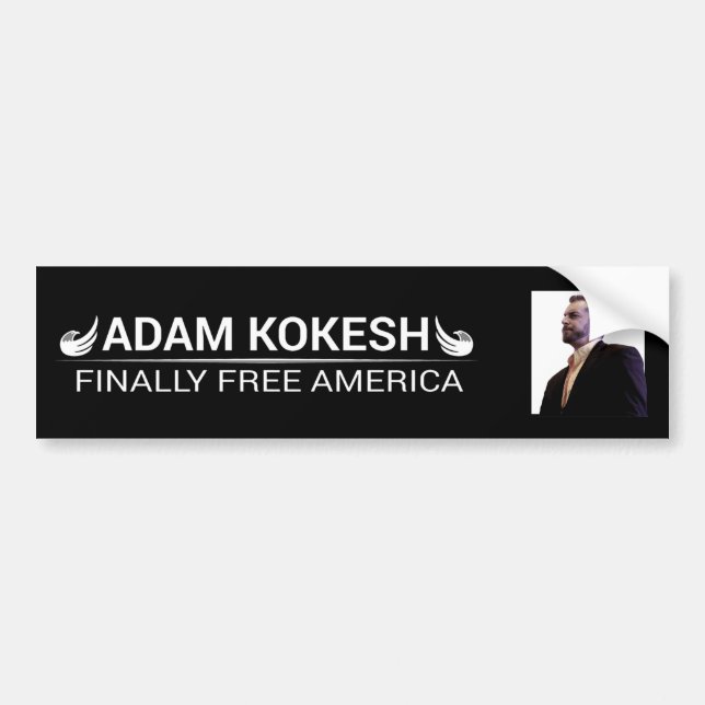 Adam Kokesh Libertarian 2020 Bildekal (Framsidan)