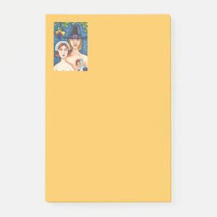 ADAM & KVÄLL PILGRIMS, BIBLICAL STOLLIG THANKSGIVI POST-IT BLOCK