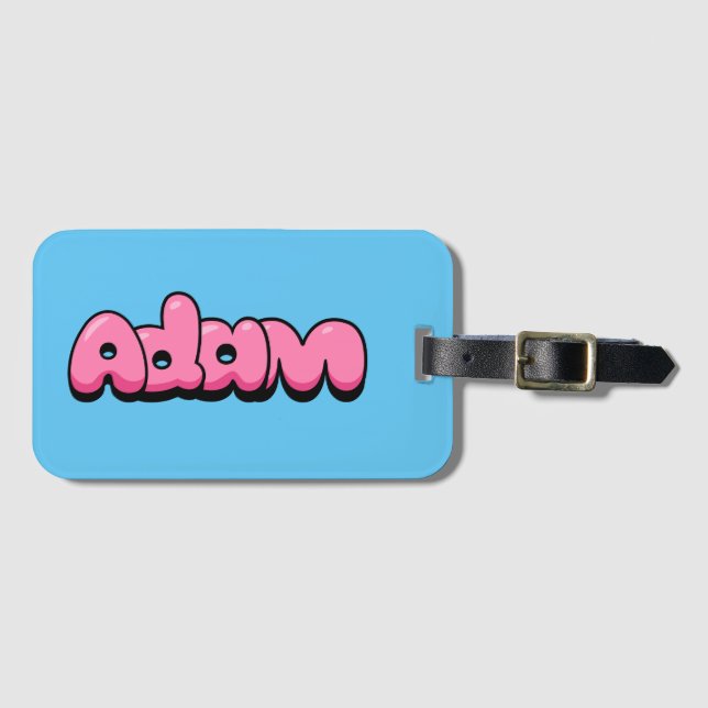 Adam Luggage Tag Bagagebricka (Framsida horisontal)
