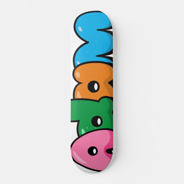 Adam Mini Skateboard Bräda 18,5 Cm (Framsida)