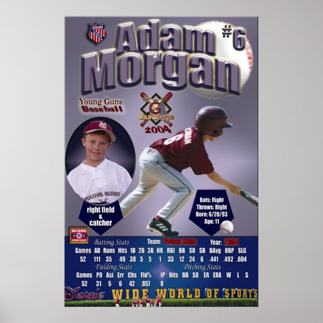 Adam Morgan Poster (Framsidan)