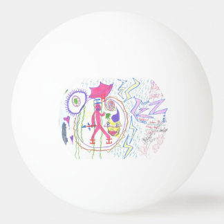 Adam Moyer Original "ZZZ:s" Sällsynt Pingisboll