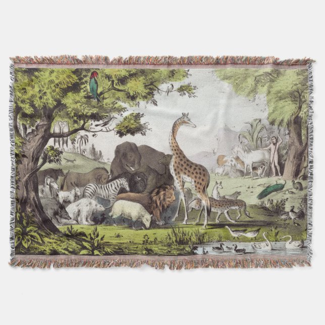 Adam Namn the Creatures Filt (Framsidan)