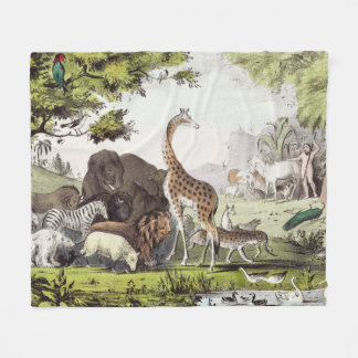 Adam Namn the Creatures Fleecefilt