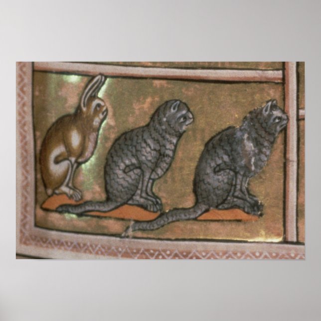 Adam namnger djuren, från North Midlands Poster (Framsidan)