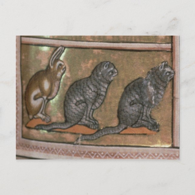 Adam namnger djuren, från North Midlands Vykort (Framsida)