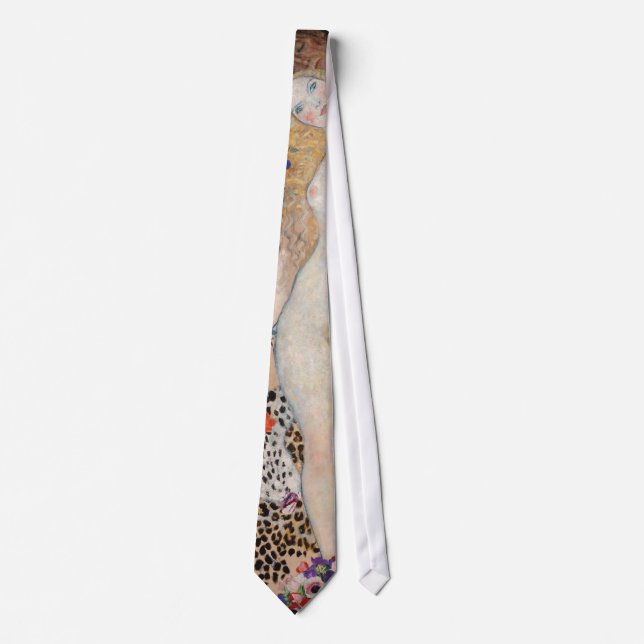 Adam och Eva av Gustav Klimt Slips (Framsida)
