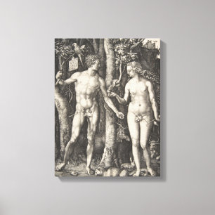 Adam och kväll, 1504 canvastryck