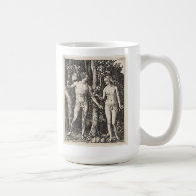 Adam och kväll, 1504 kaffemugg (Höger)