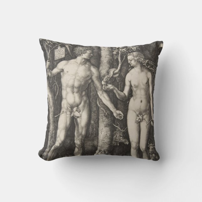 Adam och kväll, 1504 kudde (Framsida)