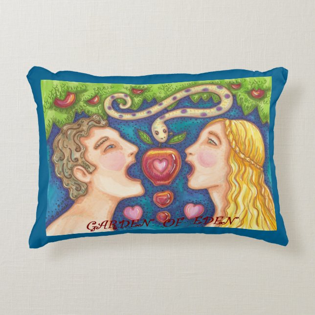Adam och Kväll APPLE SEDUCTION ACCENT PILLOW Prydnadskudde (Framsidan)