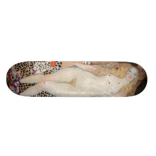Adam och Kväll av Gustav Klimt Mini Skateboard Bräda 18,5 Cm
