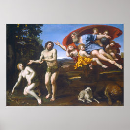 Adam och Kväll - Domenichino Fine Art Poster