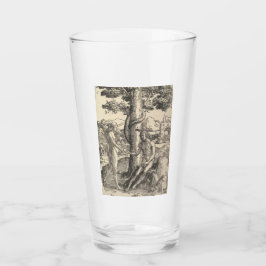 Adam och Kväll: Människans fall (Lucas van Leyden) Glaskopp