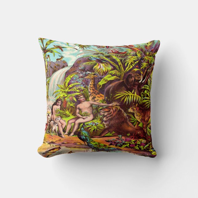 Adam och Kväll Pillow Kudde (Framsida)