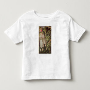 Adam och kväll som drivas ut från paradis t shirt
