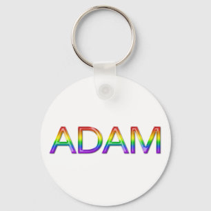 Adam - regnbåge - Keychain - 002 Nyckelring