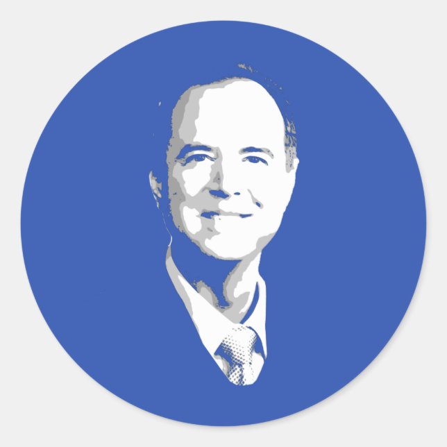 ADAM SCHIFF RUNT KLISTERMÄRKE (Framsida)