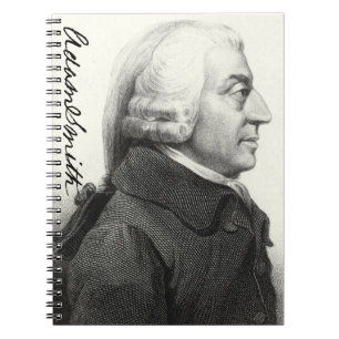Adam Smith Profile (med namnteckning) Anteckningsbok