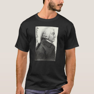 Adam Smith Profile (med namnteckning) T Shirt