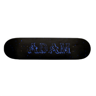 adam testar old school skateboard bräda 21,6 cm