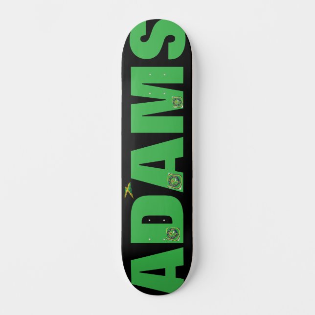 ADAMS. CBAR Skateboard (Framsida)