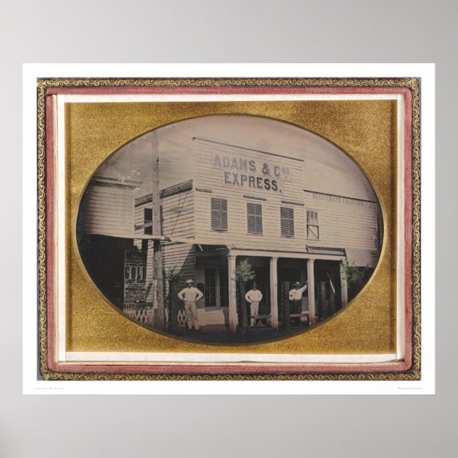 Adams & Co. Express byggnad (40129) Poster (Framsidan)