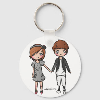 Adams Couple Keychain Nyckelring