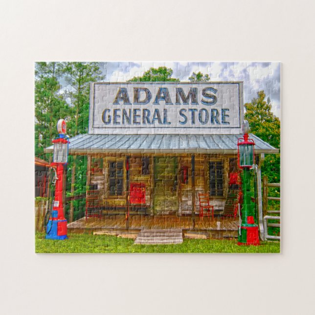 Adam's General Store Alabama. Pussel (Horisontell)